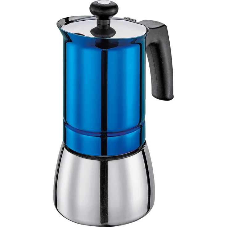 Cilio Espressokocher TOSCA, Espressokanne, Blau