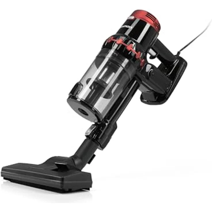 Bob Home Zyklon-Handstaubsauger 2in1, beutellos, 400 W, ergonomisches Design, inkl. Fugen- & Polsterdüse, 1 Liter Staubbehälter – Bild 3