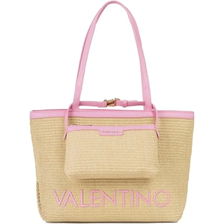 VALENTINO BAGS Maiam Shopper Set, 2-tlg, beige/rosa mit geräumigem Hauptfach und Utensilientasche – Bild 2