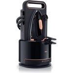 Braun Dampfbügelstation CareStyle IS 9090 BK, 2000 ml Wassertank, 2700 W Leistung, 9 bar Dampfdruck, schwarz/kupfer