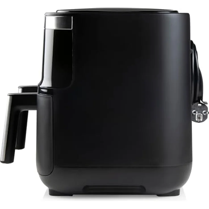 Domo DO537FR Heißluftfritteuse, ohne Fett, 2 x 4 Liter, Überhitzungsschutz, Timerfunktion, mit Display, Antihaftbeschichtung, schwarz – Bild 4