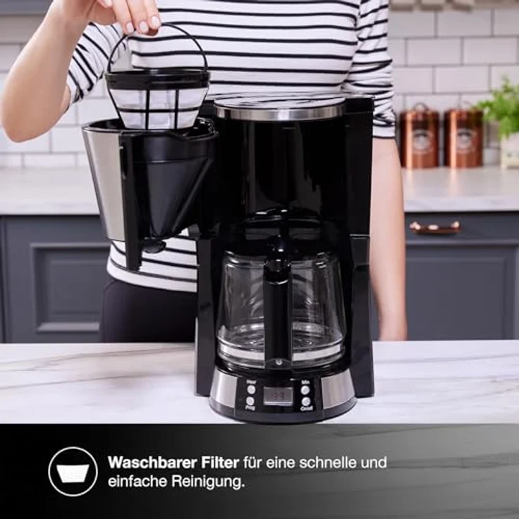 Fakir Coffee Mine sw Kaffeeautomat, Filterkaffeemaschine, Schwarz – Bild 5