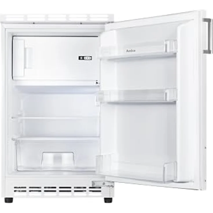 Amica UKSD 361 961, Unterbau-Kühlschrank mit 68 l Kühlvolumen und 14 l Gefrierfach, dekorfähig, 49,5 x 81,5 x 55,5 cm – Bild 2