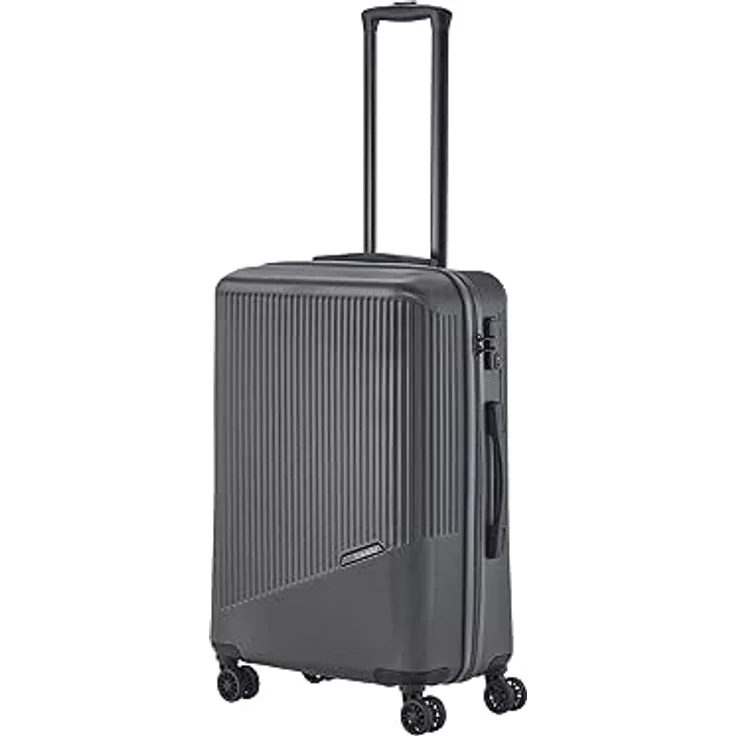 travelite 4-Rad Hartschalenkoffer mittelgroß 65 Liter, Gepäck Serie BALI: ABS Hartschalen Trolley mit TSA Kombinationsschloss, 67 cm – Bild 1