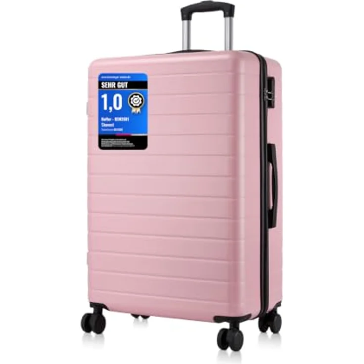 Shavont Koffer XL 76 cm, Leichter ABS+PC-Hartschalenkoffer mit 4 leisen Rollen, 91,6 L – Bild 1
