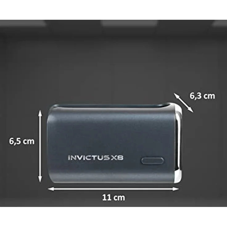 Genius Invictus X8 Lithium-Ionen Akku mit Laufzeit bis 35 min, Wechselakku – Bild 5