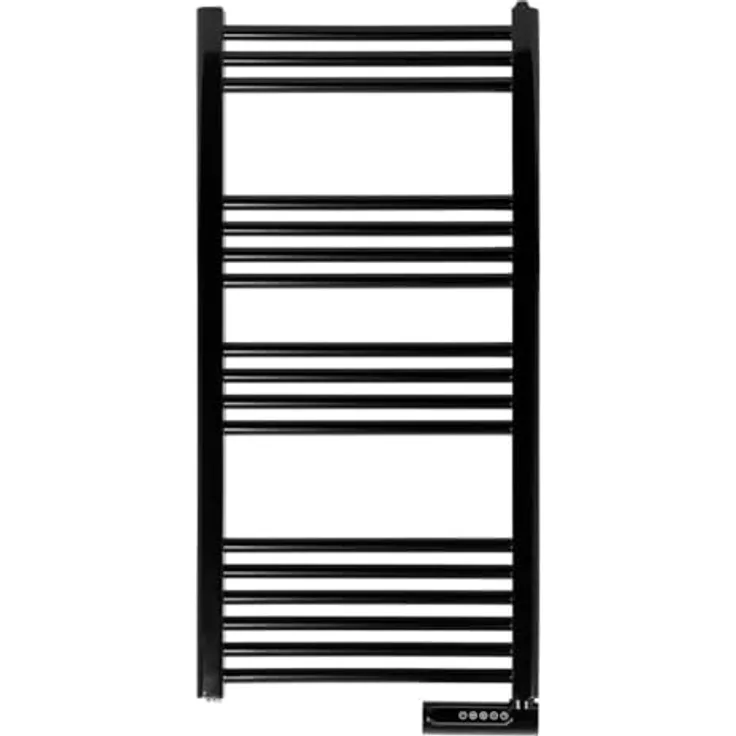 Eurom Sani-Towel 750, Heizkörper, Schwarz mit eingebautem Timer