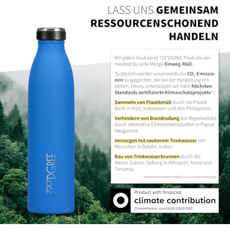 720°DGREE milkyBottle Edelstahl Trinkflasche, 350ml, BPA-frei, auslaufsicher, kohlensäuregeeignet, perfekt für Kinder, Sport und Schule – Bild 5
