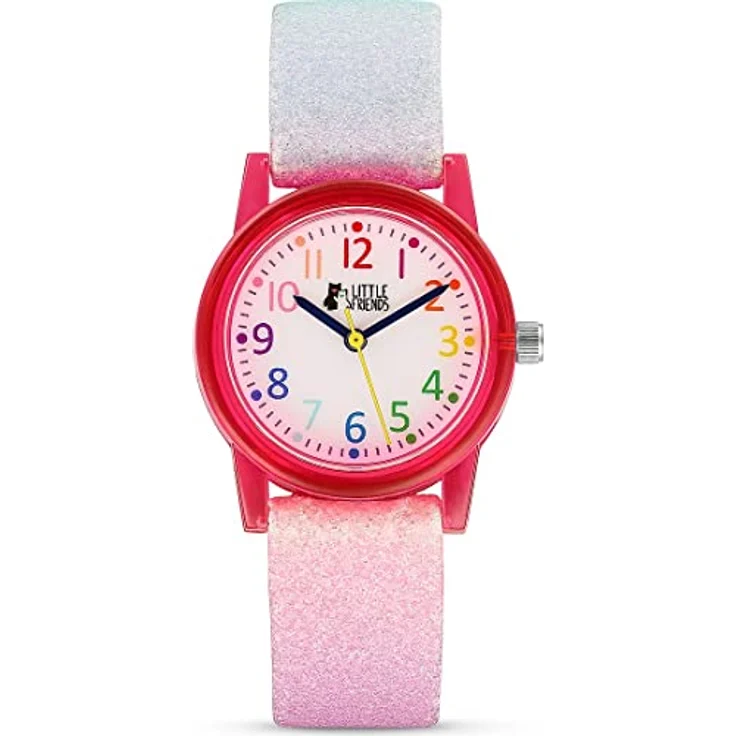 LITTLE FRIENDS FAVS Unisex-Uhren Analog Quarz One Size Pink, Weiß 32018077 – Bild 1