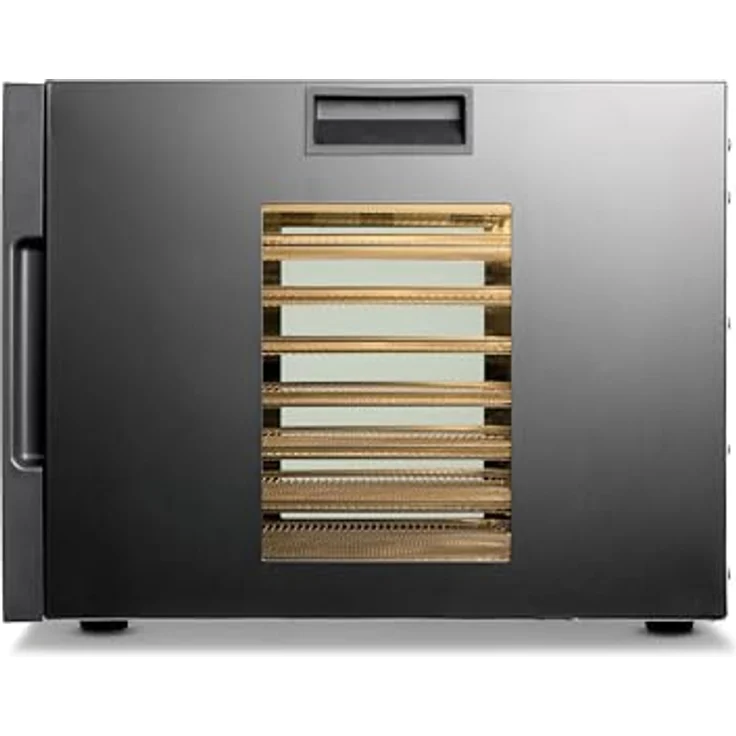 SOLIS OF SWITZERLAND VitaDry Dörrautomat Typ 8210, 850 W, 8 Etagen, Edelstahlgitter, Touchdisplay mit 10 Programmen – Bild 5