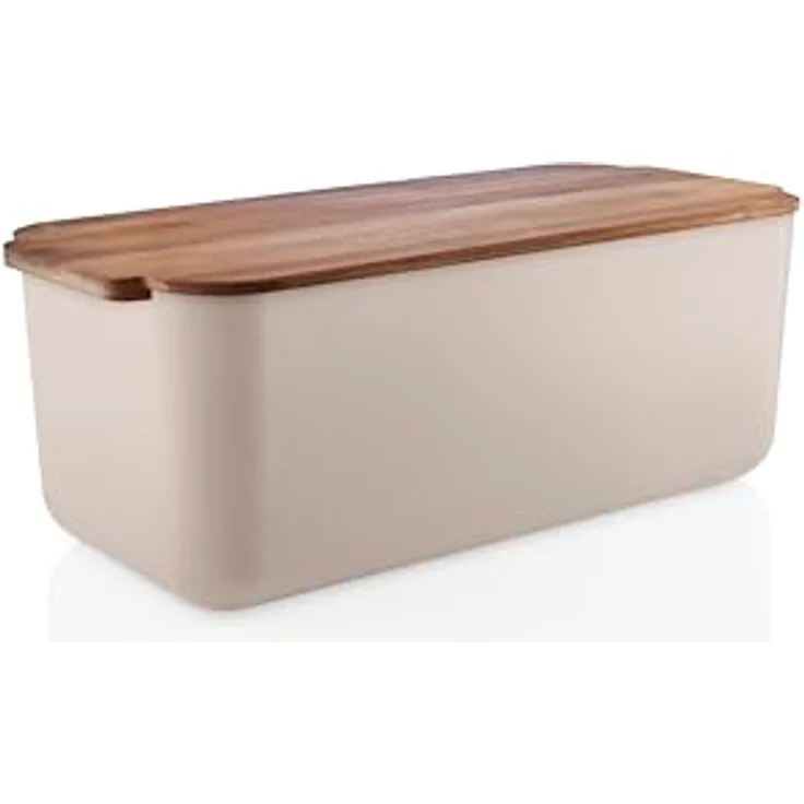 EVA SOLO | Brotkasten | Ansprechende Aufbewahrung zur Frischhaltung von Brot | Dänisches Design | Sand – Bild 1
