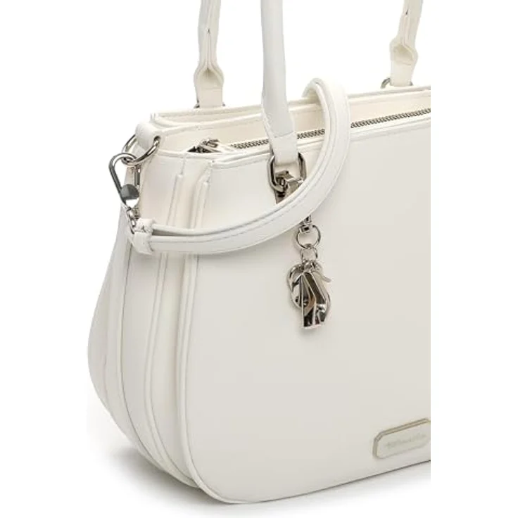Tamaris TAS Katharina Shopper, geprägte Oberfläche, Reißverschluss, schwarz – Bild 5
