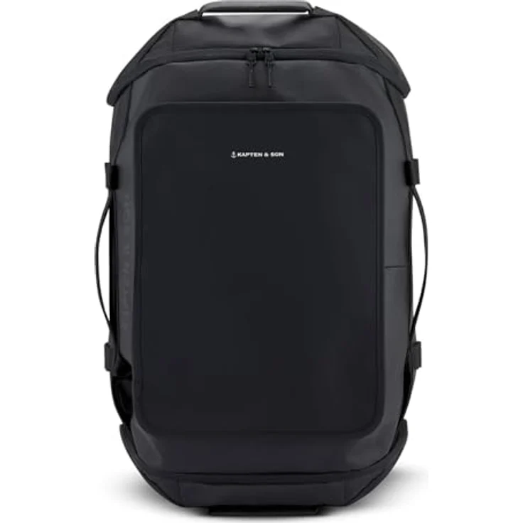 Kapten & Son Lisbon Weekender Reisetasche L, 64 cm, schwarz, 100% Polyurethan – Bild 2