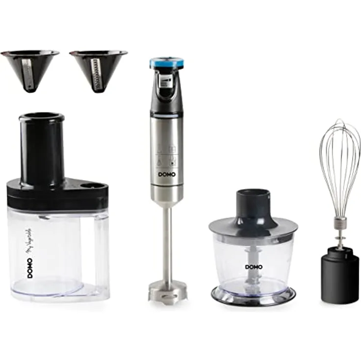 DOMO DO9254M Stabmixerset Edelstahl