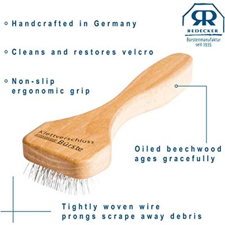 Redecker Klettverschlussbürste, 437015 – Bild 4