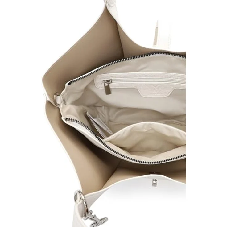 Suri Frey SFY Daggy Shopper Tasche S, 37 cm, weiß, 100% Polyurethan – Bild 5