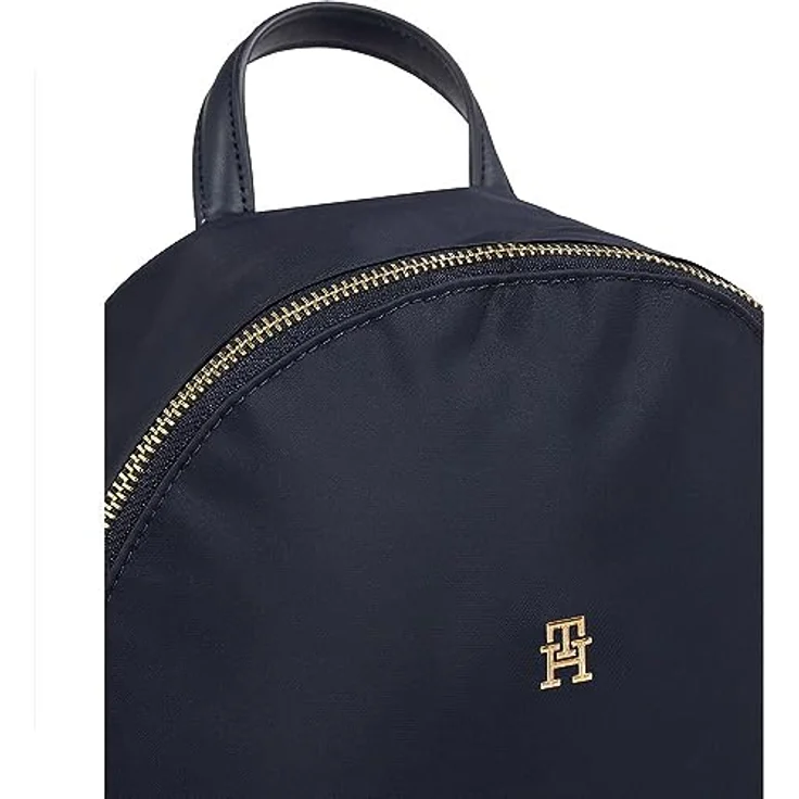Tommy Hilfiger Emblem Umhängetasche, 21 cm, polyurethan, space blue – Bild 4