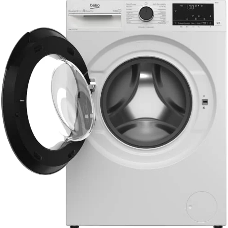 Beko B5WFU58415W, Frontlader-Waschmaschine, A, Fassungsvermögen 8 kg, Standgerät, Breite 60 cm – Bild 6