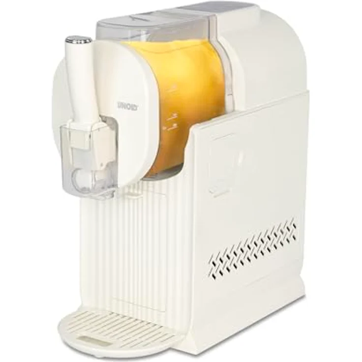 Unold Slush und Softeismaschine (Creme), 2-in-1 Eismaschine mit 5 Programmen und 2 L Behälter für Softeis und Slush – Bild 2