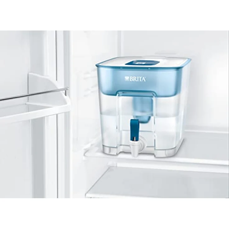 BRITA Wasserfilter Flow inkl. 1 MAXTRA+ Filterkartusche – XXL Tischwasserfilter mit Zapfhahn zur Reduzierung von Kalk, Chlor und geschmacksstörenden Stoffen – Bild 4
