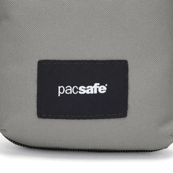 Pacsafe GO, anti-theft Tech Mini Bag Umhängetasche, RFID, 12 cm, grau, 100% Polyester – Bild 12