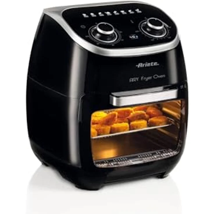 Ariete Heißluftfritteuse 4619 Airy Fryer Ofen 11 L, 2000 W, Fassungsvermögen 1 kg – Bild 4