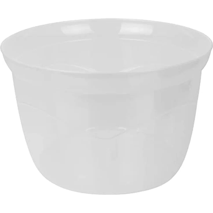 Salatschleuder 5L Serie Nora mit Farbwahl Salat Schleuder Küchenhelfer Salattrockner Kurbel Deckel Ausgießer (Grau) – Bild 3