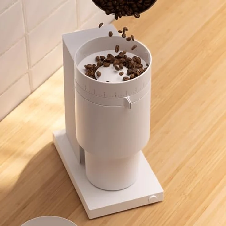 Fellow - Opus Conical Burr Grinder - White, Kaffeemühle, Weiss – Bild 2