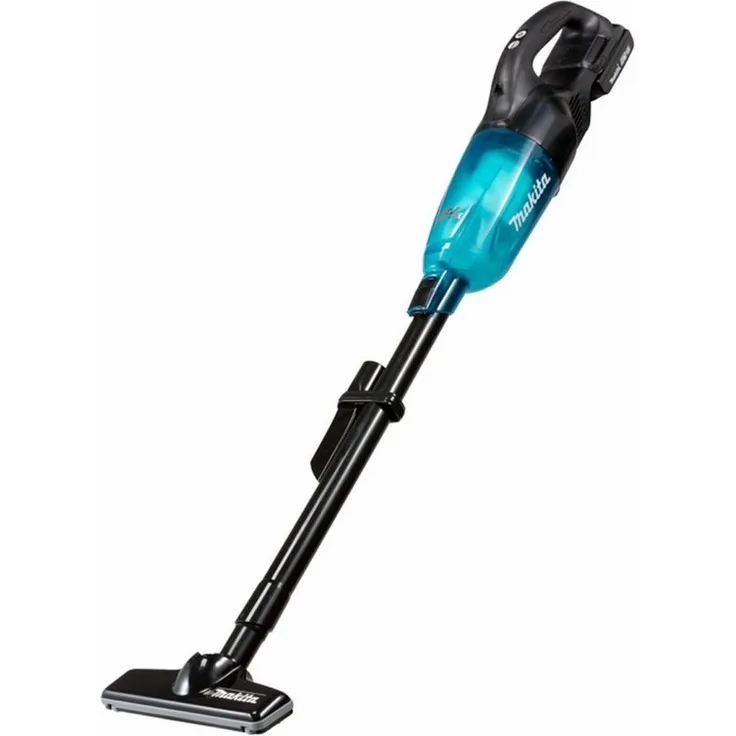 Makita Akku-Handstaubsauger DCL281FRAB, Staubsauger mit BL-Motor und ergonomischem Softgriff