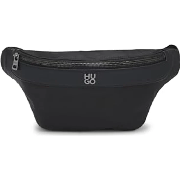 Hugo Quantic Gürteltasche 28 cm, schwarz, 100% Polyester, kompakte Umhängetasche – Bild 1