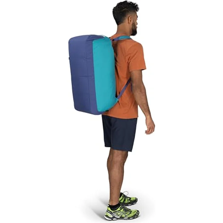 Osprey Daylite Duffel 60, Reisetasche 59 cm, grau, aus 100% PET, vielseitig und robust – Bild 10