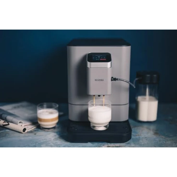 NIVONA NIVO 7105 Kaffeevollautomat, Designgrau, Bluetooth, 15 bar Pumpendruck, 1,8 L Wassertank – Bild 3