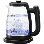 HOMELUX Wasserkocher Glas 1,8L Mit Blau LED, BPA-frei, 1800 Watt