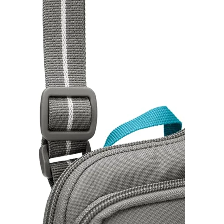 Pacsafe GO, anti-theft Tech Mini Bag Umhängetasche, RFID, 12 cm, grau, 100% Polyester – Bild 10
