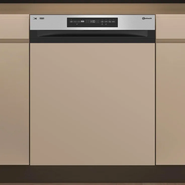 Bauknecht BKSV1 PAM Einbau-Geschirrspüler, 60 cm, NaturalDry, Energieeffizienzklasse A, 15 Maßgedecke, 38 dB(A)