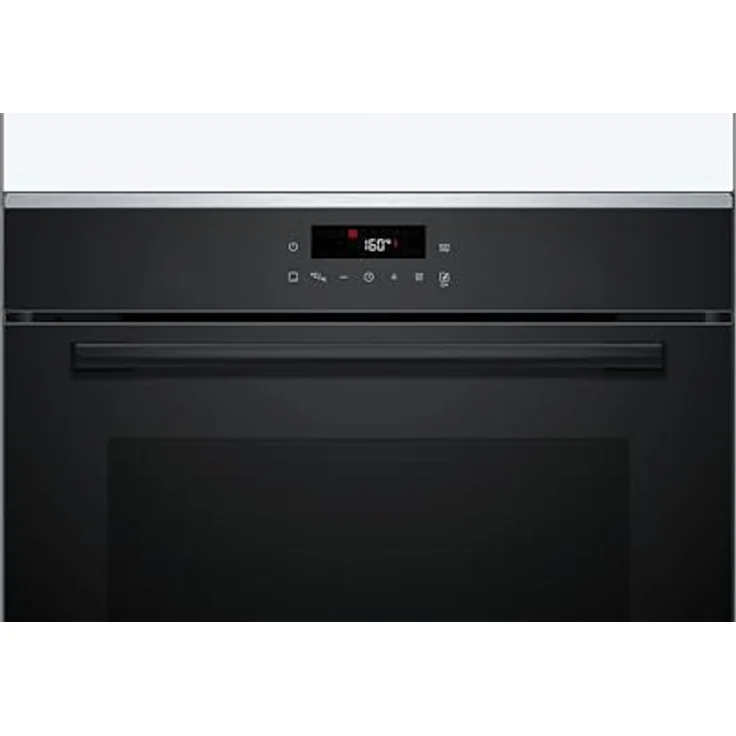 Bosch HBA272BB3 Serie 4 Einbau-Backofen 60 x 60 cm Schwarz mit Pyrolyse-Selbstreinigung LED Touch Control 3D-Heißluft 10 Automatikprogramme – Bild 3
