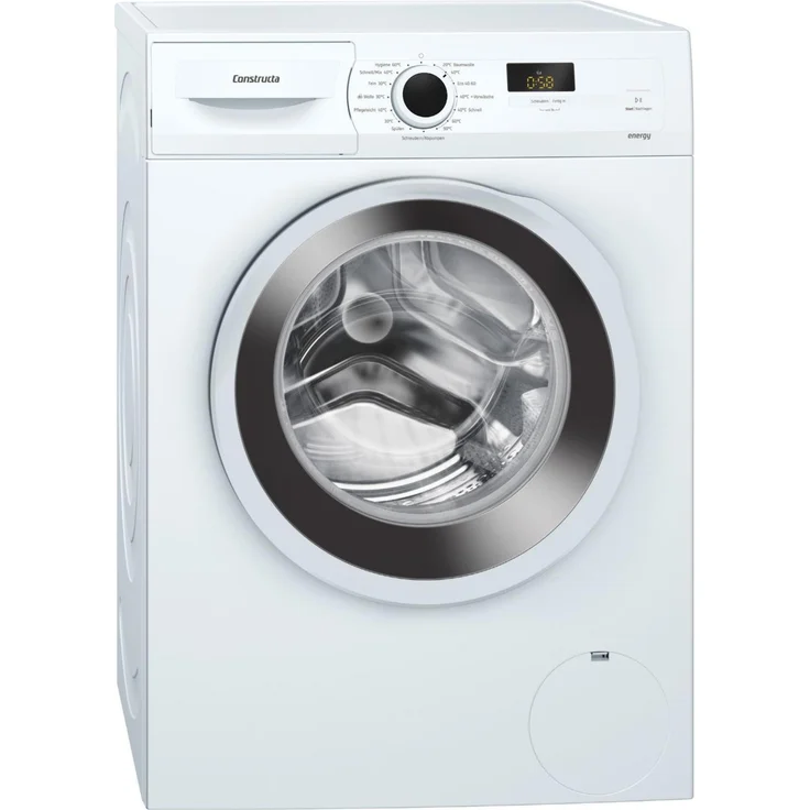Constructa CWF14J05, Stand-Waschmaschine mit 7 kg Trommelkapazität, EEK A, automatischer Wasserdosierung, 1400 U/min Schleuderdrehzahl