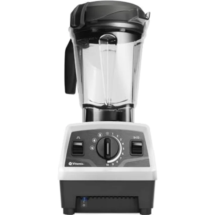 Vitamix Explorian E 520, Hochleistungsmixer mit 2-Liter-Behälter und drei Automatikprogrammen, weiß – Bild 1