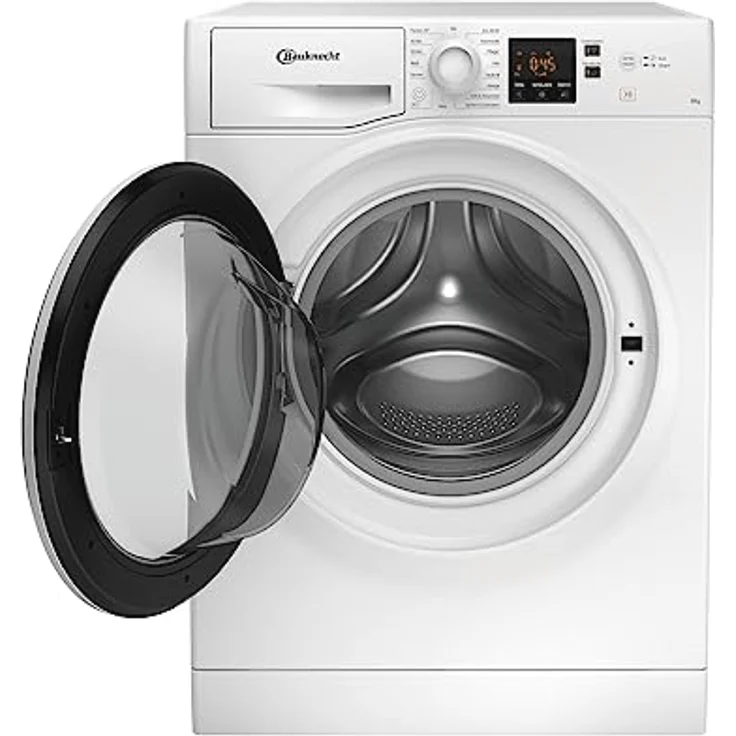 Bauknecht WAM 814 A Waschmaschine Frontlader/8kg/Energieeffizienzklasse A/Kurz 45/Anti-Allergie-Programm/Wolleprogramm/Kurz 30/Startzeitvorwahl/AutoClean/Flecken 40° – Bild 2
