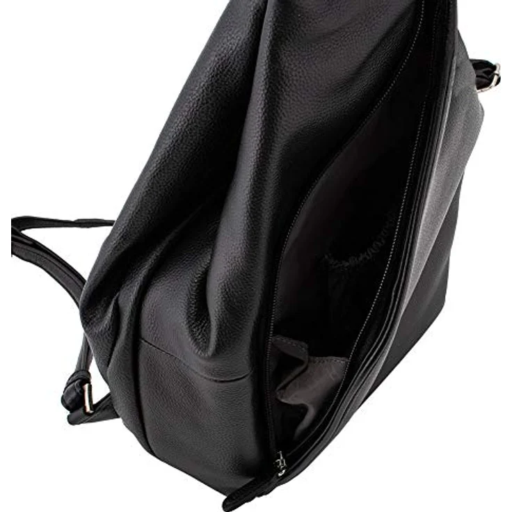 Picard Luis City Rucksack, 100% Leder, 34 cm, schwarz – Bild 5