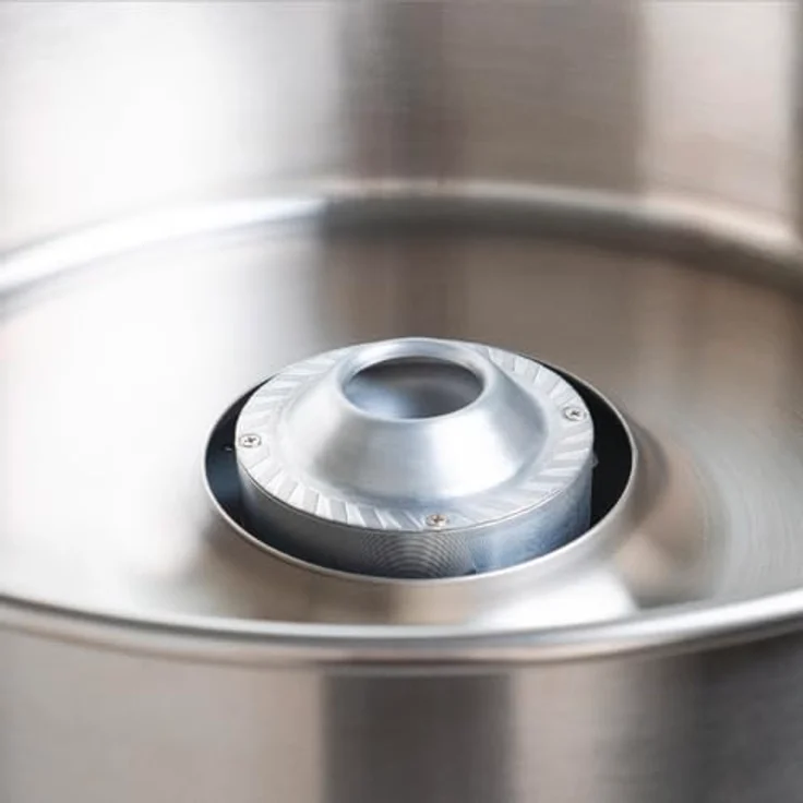 GastroHero Zuckerwattemaschine, mobil und einsatzbereit in nur 4-5 Minuten, Ø 520 mm, ideal für Innen- und Außeneinsatz – Bild 6