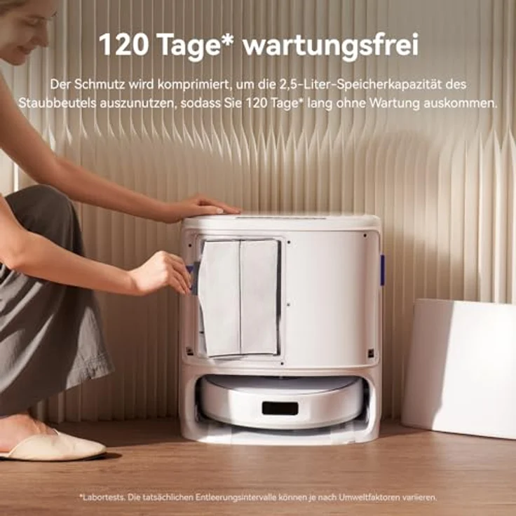 Narwal Saugroboter X10 Pro, Staubsauger-Roboter mit 11.000 Pa Saugkraft, DualFlow Anti-Tangle System, millimetergenaue Hindernisvermeidung, Zubehörpaket für 1 Jahr – Bild 7