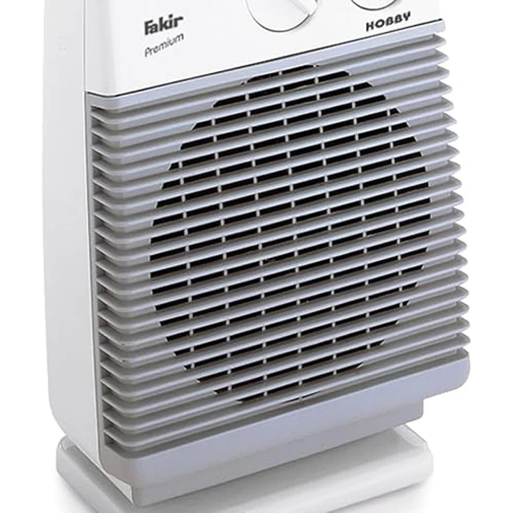 Fakir HL 600 Hobby - Heizlüfter , Badheizlüfter, Tischventilator, mit 2 Heizstufen, inkl. Thermostatventil, extra leise – 2.000 Watt, Heizlüfter – Bild 5