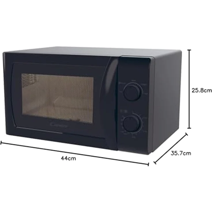 Micrower Lay Free Candy CMG20SMB - Schwarz - 20 l - 700W - Tablett 25,5 cm – Bild 4