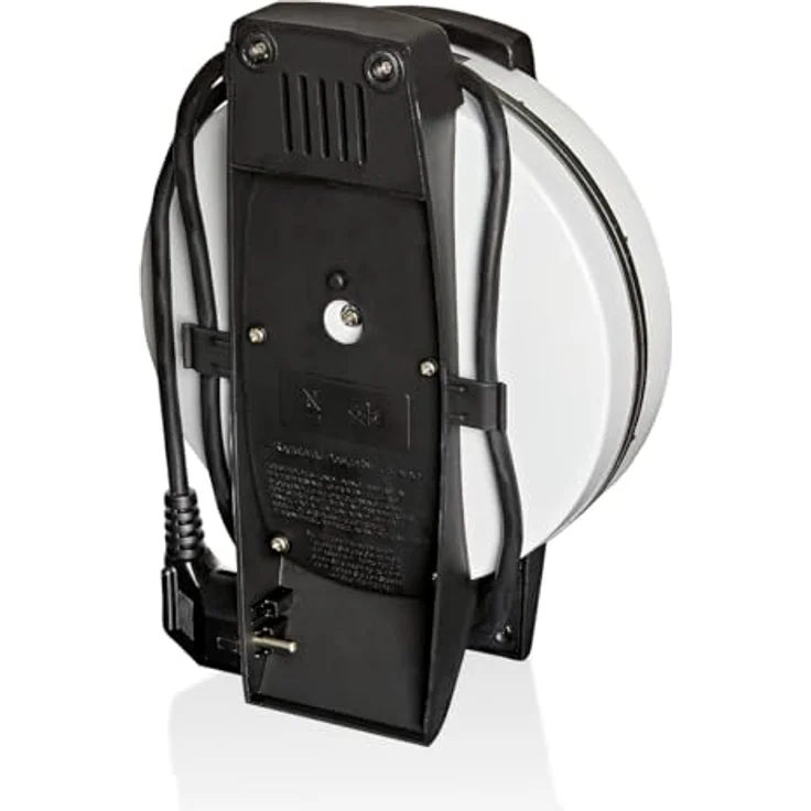 Cloer Küchenmaschine 6121, Donut Maker in elegantem Weiß-Schwarz – Bild 3