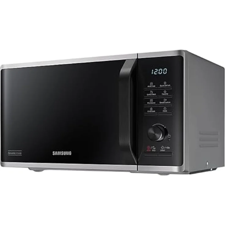 Samsung MICROGOLFOVEN MS23B3515ASEN, Solo-Mikrowelle mit 23 l Innenkapazität, Grau, Schwarz – Bild 3