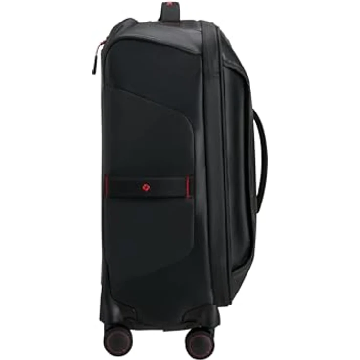 Samsonite Paradiver Light, Handgepäck Koffer 55 x 40 x 23 cm, Weichgepäck Kabinenkoffer für EasyJet & Wizz Air, 48L, Schwarz, 100% recyceltes Nylon – Bild 2