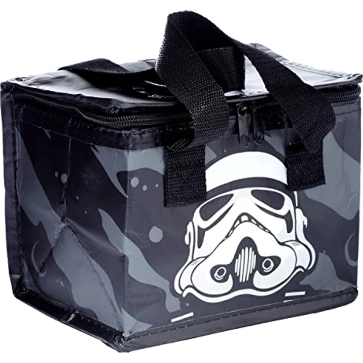 Puckator The Original Stormtrooper schwarz recycelte Plastikflasche RPET wiederverwendbare Kühltasche Lunch Box – Bild 8