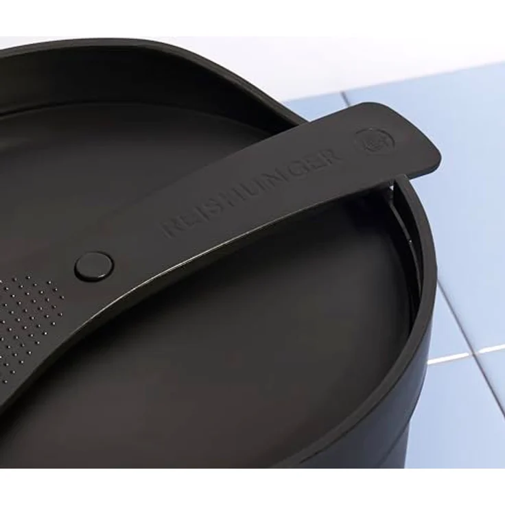 REISHUNGER Mikrowellen Reiskocher (1,7 l) - schwarz - Für perfekt gegarten Reis in nur 12 Minuten - Spülmaschinengeeignet – Bild 5