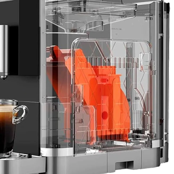 Acopino Venezia Kaffeevollautomat Antrazit mit Direktwahltaste für Espresso und Kaffee, Touchdisplay – Bild 5
